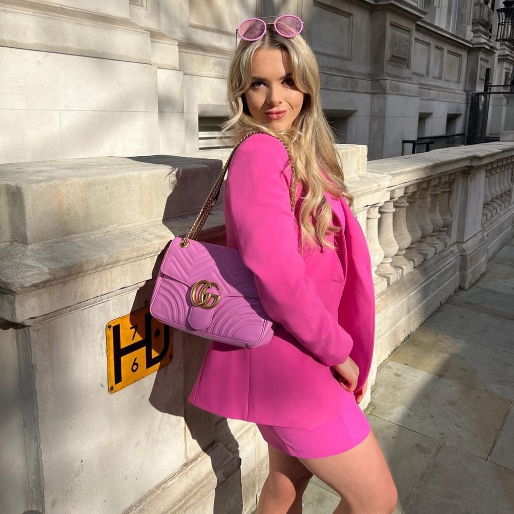 Zara pink blazer